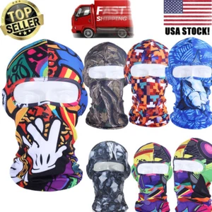 Balaclava Ski Face Mask Sun UV Protection Windproof Tactical Masks for Women Men - Picture 1 of 24
