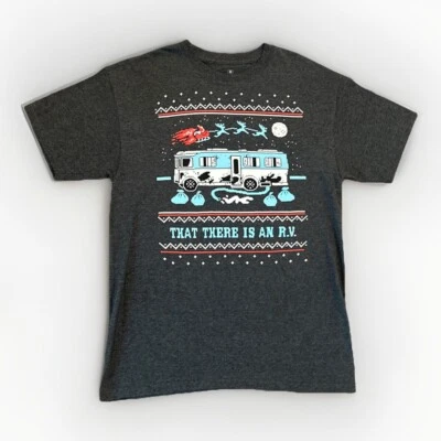 National Lampoon's Christmas Vacation T-Shirt Mens Medium RV Holiday Tee Gray - Image 1 of 4