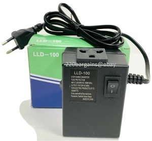 Norstar LLD100 100 Watt Step Down Converter for 220/240 Volt with Power ON-OFF  - Picture 1 of 2
