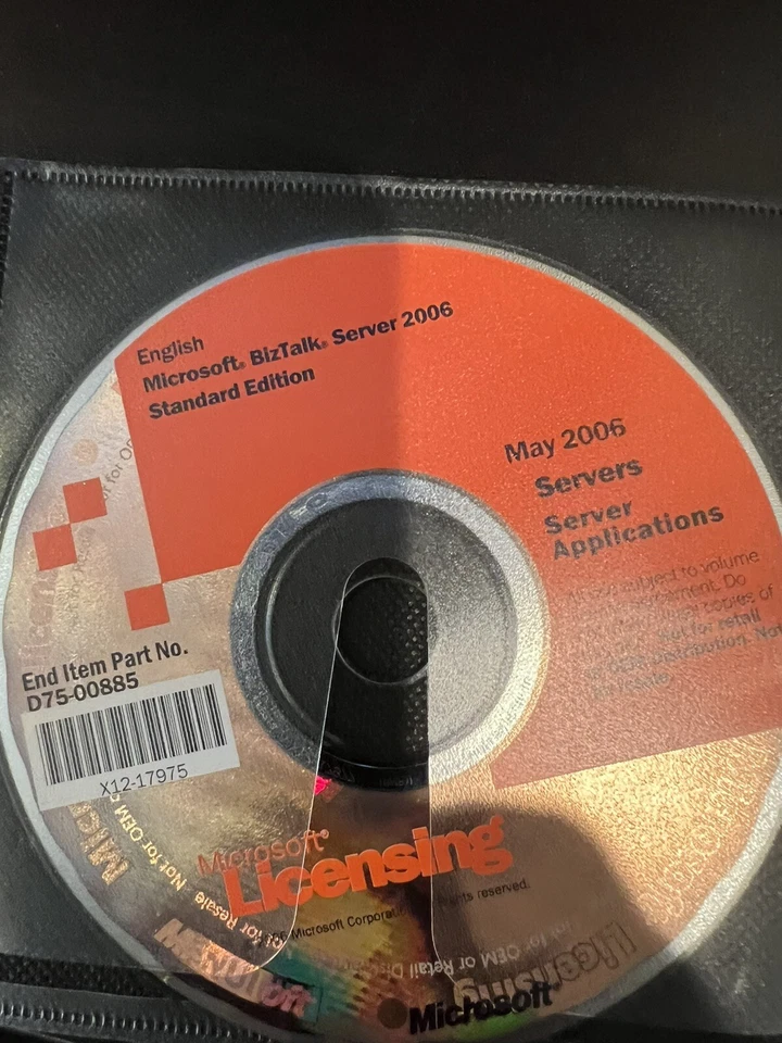 Microsoft Biztalk Server 2006 Standard Edition NO PRODUCT KEY - Image 1 of 1