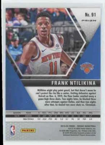 2019-20 Illusions Frank Ntilikina camuflaje rosa #91 - Imagen 1 de 2