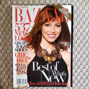 Harper's Bazaar Magazine US American Edition Jessica Biel August 2008 - Bild 1 von 1