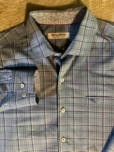 Tommy Bahama The Newport Coast Hemd Herren Gr. Large Langarm Knopfleiste kariert - Bild 1 von 11