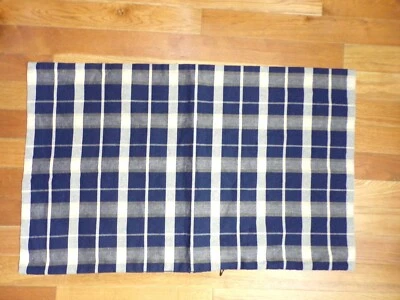 Funda de almohada lumbar a cuadros Pottery Barn Douglas 16 x 26" azul multi #6423 Foto 1 de 2