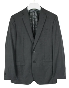 Joseph Abboud Slim Fit Blazer Men (UK) 40 Wool Notch Double Vent Gray - Picture 1 of 13