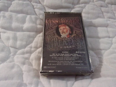 KENNY ROGERS TWENTY GREATEST HITS CASSETTE NEW BEST OF SHEENA EASTON KIM CARNES - Image 1 of 4