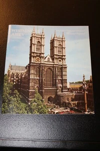 1975 Westminster Abbey Visitors Guide Travel Booklet Book 24pgs. Illustrated  - Picture 1 of 2
