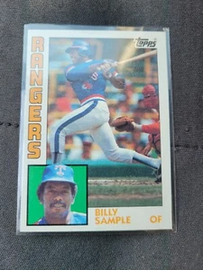 1984 TOPPS BILLY SAMPLE #12 NM  - Picture 1 of 1