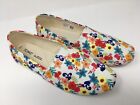 Toms Shoes Alpargata Slip On Flats Floral Summer Flowers - Women's Size 8