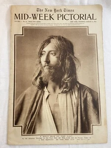 1915 March 11  Mid-Week Pictorial New York Times WWI Auto Chapel Vol 1 No 27 - Picture 1 of 11