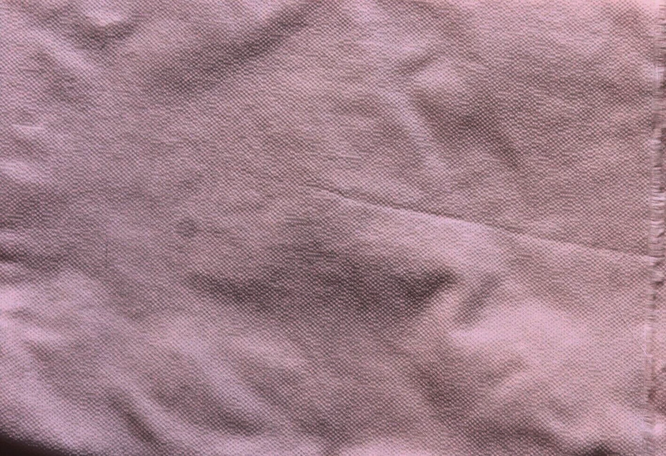 Vintage Piece of Light Apricot/Pink Seersucker Fabric 2.5m Long x 92cms Wide - Image 1 of 1