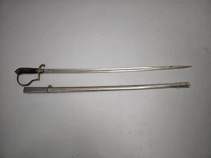 RARE SPANISH AMERICAN WAR CAVALRY TOLEDO Army Machete Sword SABER 1880s - Picture 1 of 4