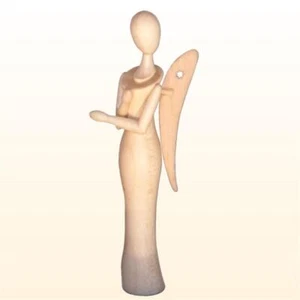 Sternkopf-Engel mini stehend aus Ahorn, ca. 8cm, hell, Erzgebirge Fachhändler - Bild 1 von 1