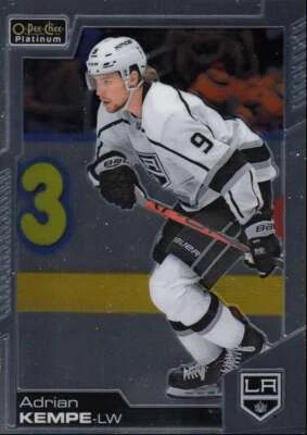 2020-21 O-Pee-Chee Platinum Adrian Kempe Los Angeles Kings #58 - Image 1 of 2