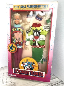 De colección Looney Tunes Shillman Posable Muñeca Ropa 1987 Porky Pig Sylvester Cat - Imagen 1 de 8