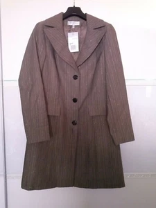 Leichter Damenmantel von Singh SMadan mit Lurex Gr. 34 Neu mit Etikett - Bild 1 von 6