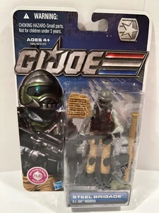 GI Joe 30th anniversary steel brigade trooper figure 2011 New Sealed tan missile - Picture 1 of 17