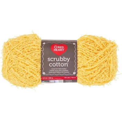 NEW! Red Heart Scrubby Yarn - Cotton - Lemony  (#7760) - Image 1 of 2
