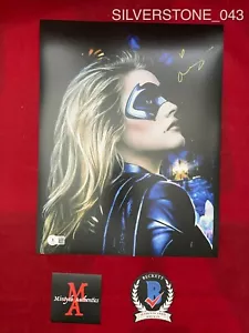 ALICIA SILVERSTONE AUTOGRAPHED SIGNED 11x14 PHOTO! SEXY! BATGIRL! BECKETT COA! - Picture 1 of 1