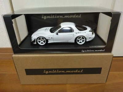 1/18 Ig Model Mazda Rx-7 Fd3S Feed White Ig2044 Minicar - Image 1 of 4