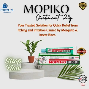 3xMOPIKO Ointment Soothe Insect Mosquito Bites Relief Itching Cream 20g exp05/28 - Picture 1 of 7