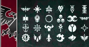 Part 2 - EVERY FACTION TOKENS! Compatible with Warhammer Necromunda 30K Chaos - Picture 1 of 5