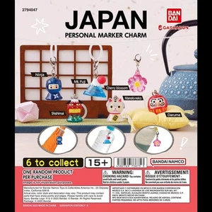 Giappone Mejirushi Personal Marker Charm Gashapon Capsula Figura Ninja Nuovo - Foto 1 di 2