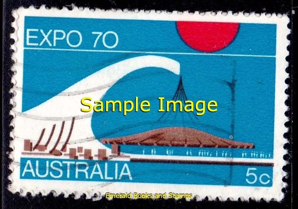 EBS Australia 1970 - EXPO '70, Osaka - Australian Pavilion - Used (472 - Image 1 of 1