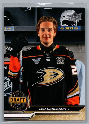 2023-24 Upper Deck Extended Series - 1st Round Rookies Leo Carlsson #736 (RC) - Image 1 of 2