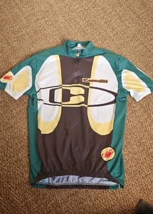 Castelli Vintage Short Sleeve Cycling Jersey VGC size XX Large 2XL 42" Chest - Picture 1 of 5
