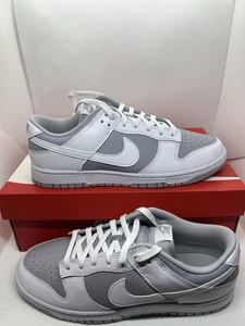 Nike Dunk Low Retro White Wolf Grey DJ6188-003 Size 43 US 9,5 Neu Ungetragen - Bild 1 von 3