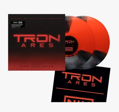 Tron: Ares Soundtrack  Limited Colored 2 LP Vinyl Records + Alt. Cover - Image 1 of 4