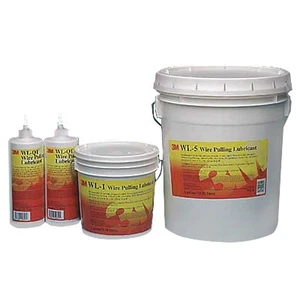 Lubrificante 3 m Cbl Wr Pllng, 5 gal., secchio WL-5 3 m WL-5 0054007506249 bianco traslucido - Foto 1 di 1