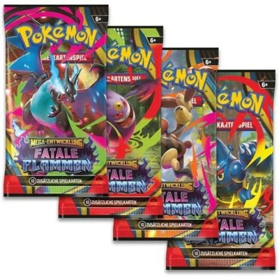 Pokemon Fatale Flammen Mega-Entwicklung Boosterpack - Deutsch - Neu - OVP - Bild 1 von 4