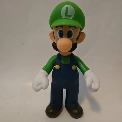 "Figura de acción de juguete Nintendo 2006 Super Mario Brothers LUIGI 9"" NINTENDO" Foto 1 de 4