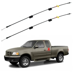 Rear Door Upper Latch Cables compatible for Ford F150 1997-2003 Heritage F150... - Picture 1 of 6