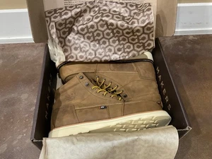 Bota de trabajo QLTY punta de acero Moka para hombre talla 14-totalmente nueva en caja. - Imagen 1 de 9