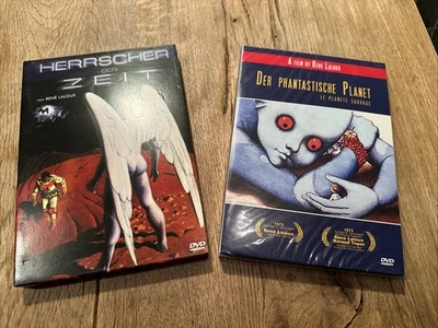 Rene Laloux Special Rar Herrscher Der Zeit & Phantastischer Planet 2 DVDs 📀 - Bild 1 von 3