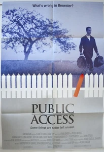 PUBLIC ACCESS (1993) Cinema One Sheet Movie Poster - Bryan Singer, Ron Marquette - Picture 1 of 1