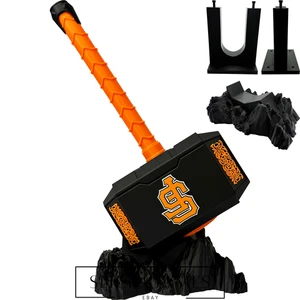San Francisco Giants #1 Mjolnir Thor's Hammer | 3D Printed Fan Art - Picture 1 of 6