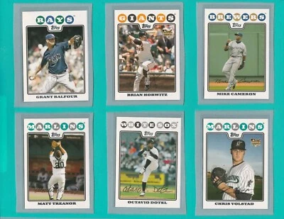 2008 Topps Matt Treanor Baseball Cards #UH75 - Image 1 of 2