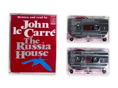 The Russian House Book By John Le Carre 2 Cassette Tapes Audiobook - Image 1 of 4