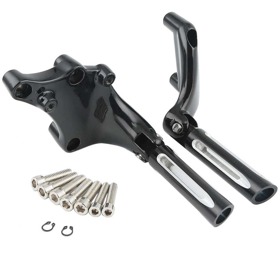 Clavijas de pie traseras para pasajero y soporte de montaje apto para Harley Sportster 883 1200 14-22 Foto 1 de 4