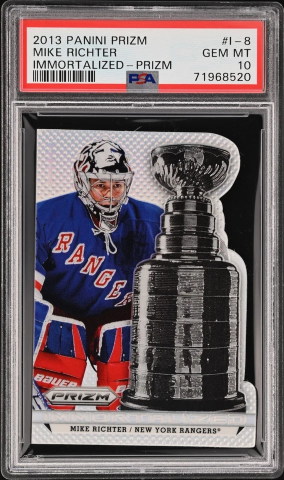 2013-14 Mike Richter Panini Prizm 不朽银 Prizm PSA 10 GEM MT — 第 1/1 张图片