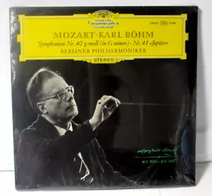 MOZART: SYMPHONIE Nr. 39 AND Nr. 36, 40 & 41 KARL BOHM LIKE-NEW VINYL LP RECORD - Foto 1 di 7