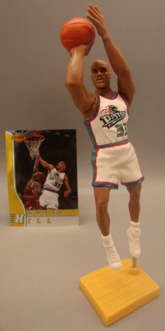 LOOSE 1998 STARTING LINEUP SLU FIGURE GRANT HILL DETROIT PISTONS Cover