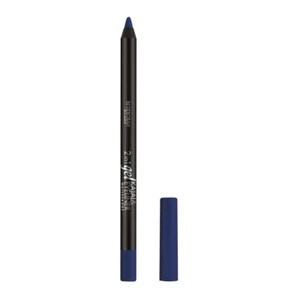 Deborah Milano 2 in 1 Kajal & Eyeliner Matita Gel Impermeabile - 9 Blu Profondo - Foto 1 di 1