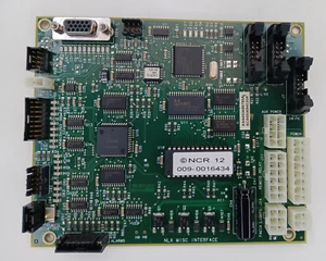 NCR 0090016434 ATM Bank Machine Part NLX Misc Interface Board 5886 445-0698795 - Picture 1 of 6