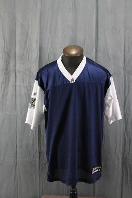 Winnipeg Blue Bombers Jersey (Retro) -  Y2K Away Jersey by Reebok - Men's Large - Image 1 of 4