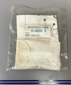 *NEW OEM* 0670 Mercury Quicksilver Check Valve Kit 41482A3 41482 A3 - Picture 1 of 5